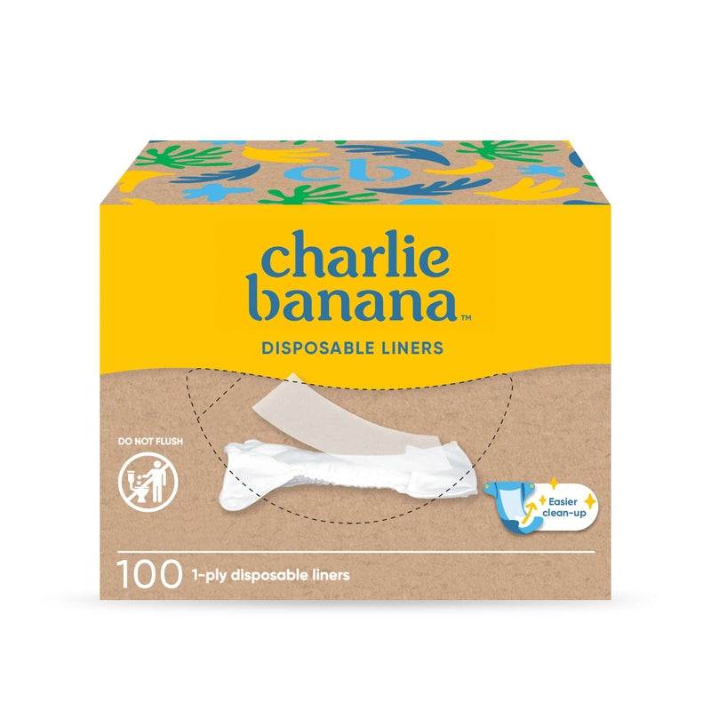 Charlie Banana 100 Disposable Cotton Liners