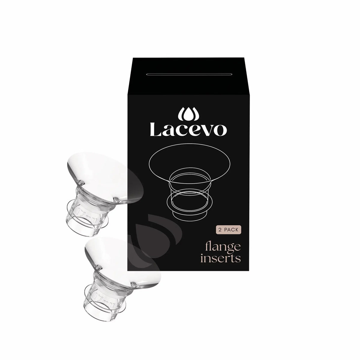 Lacevo 11mm Size Flange Inserts - 2 pcs Lacevo