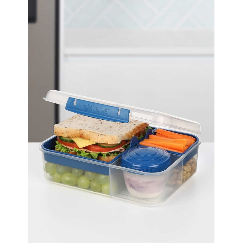 Sistema® 1.65L Bento Lunch To Go Container