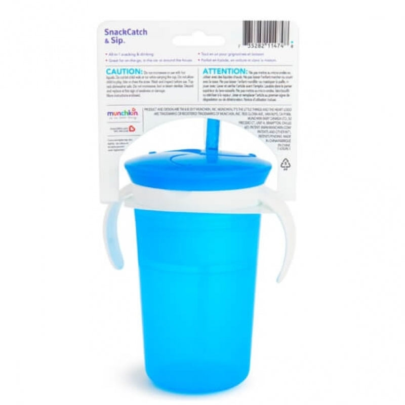 Munchkin SnackCatch & Sip 9oz