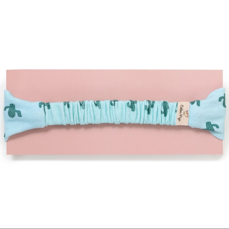 Cotton Pigs Organic Headband - Prickly Cactus