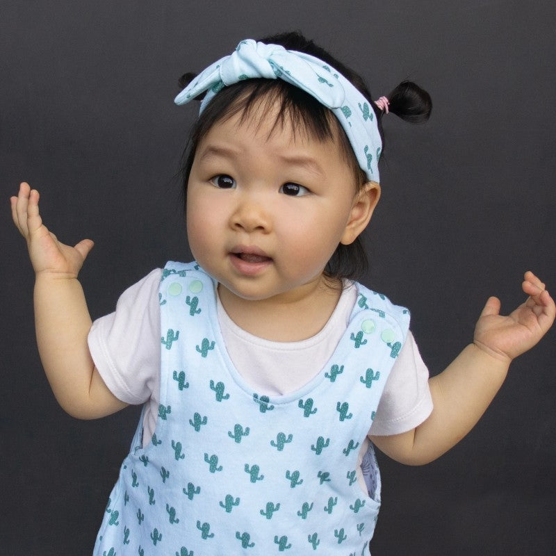 Cotton Pigs Organic Headband - Prickly Cactus