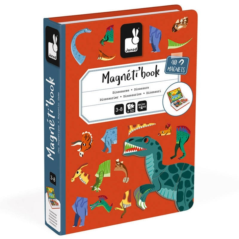 Janod Dinosaurs Magnetibook