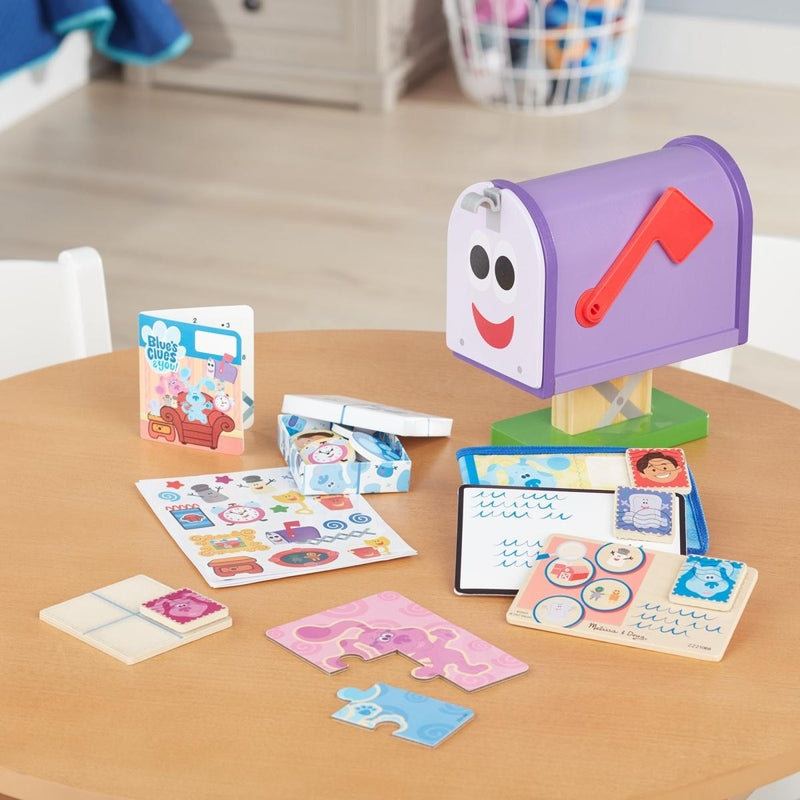 Melissa & Doug Blue's Clues & You! Wooden Mailbox Play Set