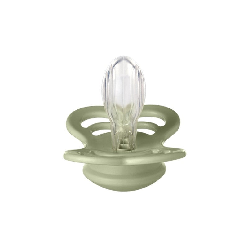 BIBS Supreme Symmetrical Silicone Pacifier - Island Sea/Sage
