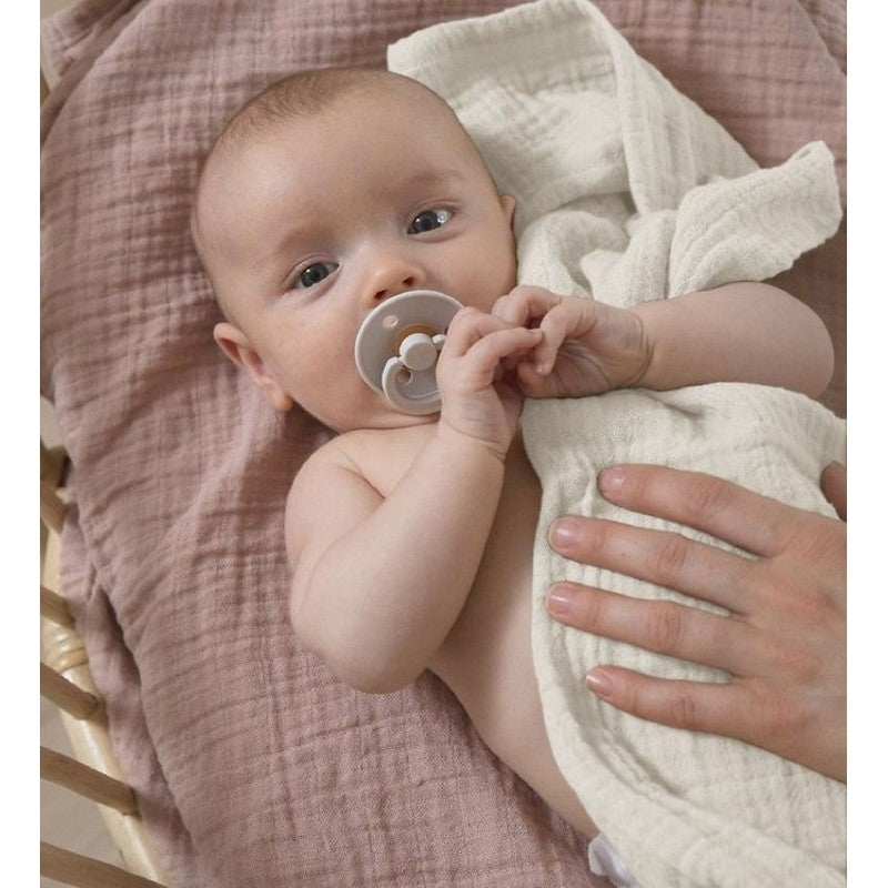 BIBS Muslin Cloth 70x70cm - Ivory (2-Pack)