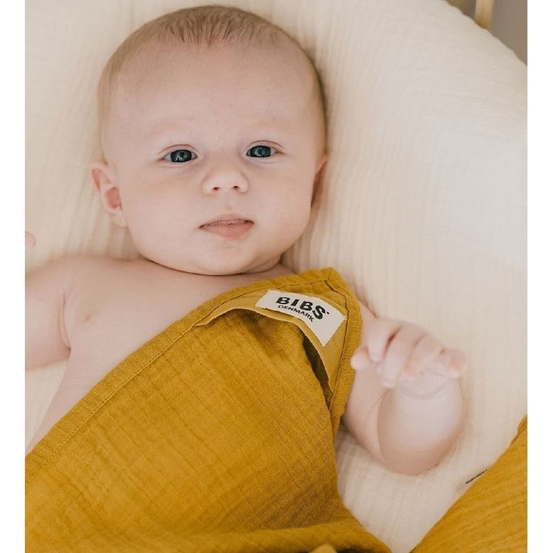 BIBS Muslin Cloth - Mustard (2-Pack)
