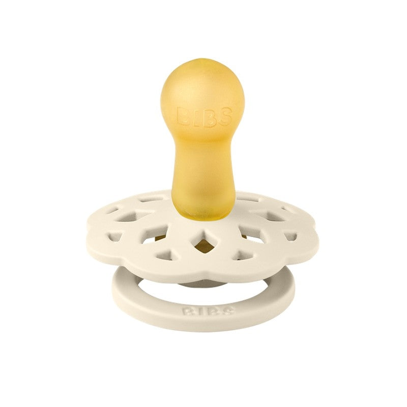 BIBS Boheme Round Latex Pacifier - Size 1
