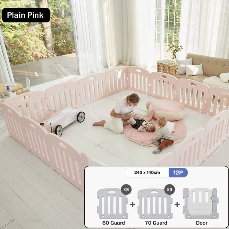Alzipmat Baby Room - Plain Pink