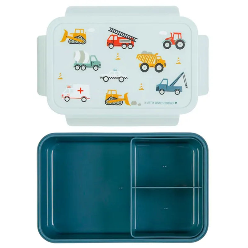 A Little Lovely Company Bento Lunch Box - Vehicles