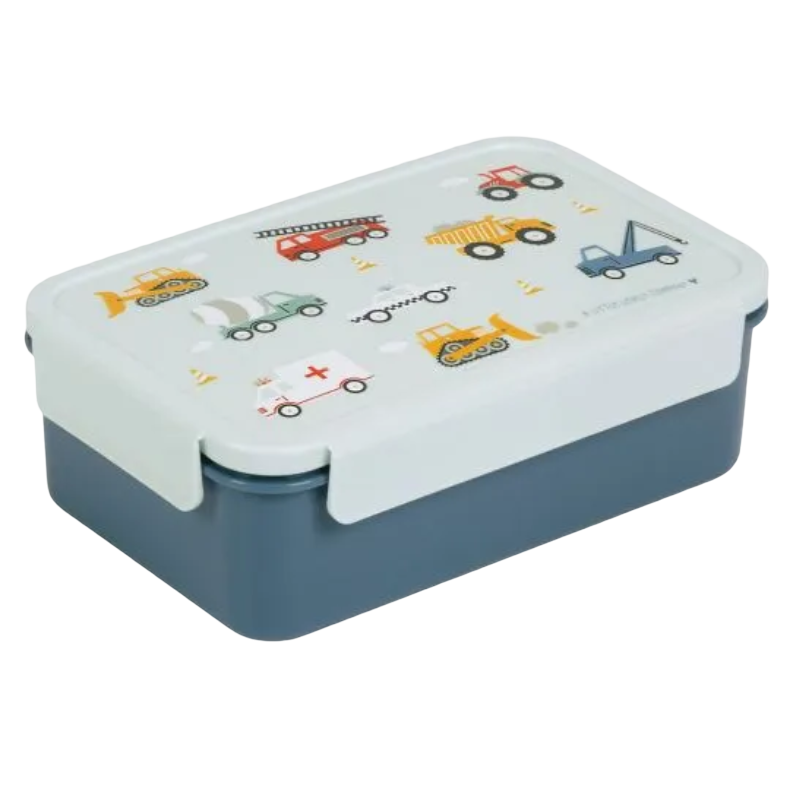 A Little Lovely Company Bento Lunch Box - Vehicles