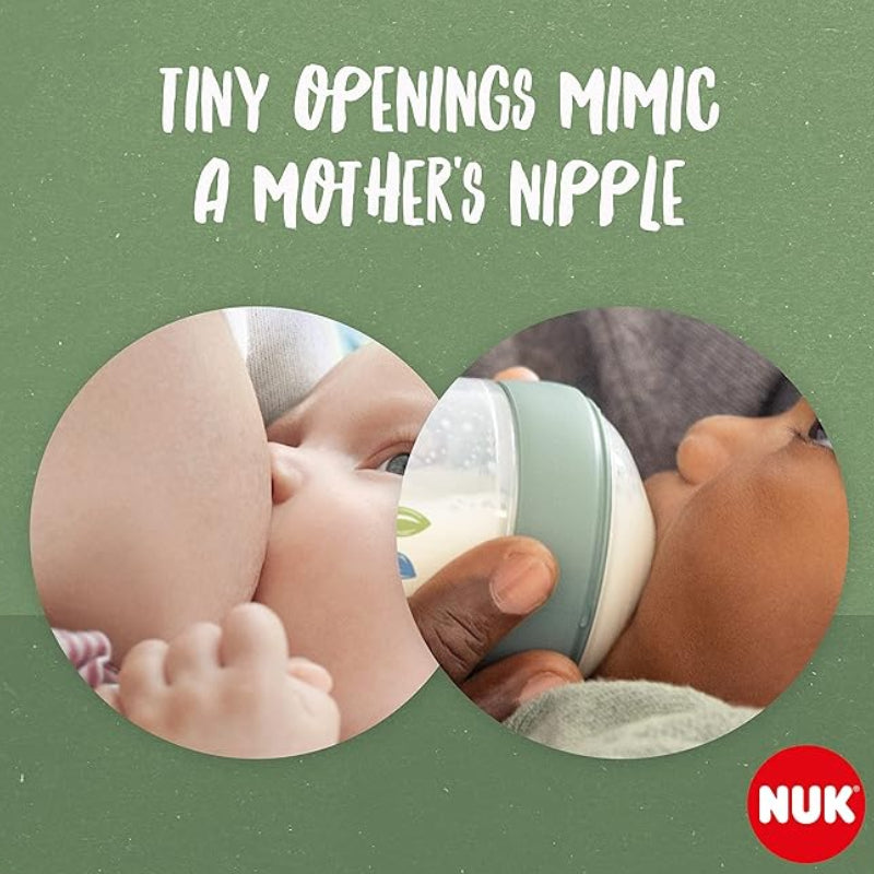NUK For Nature 矽膠奶嘴 2 件裝