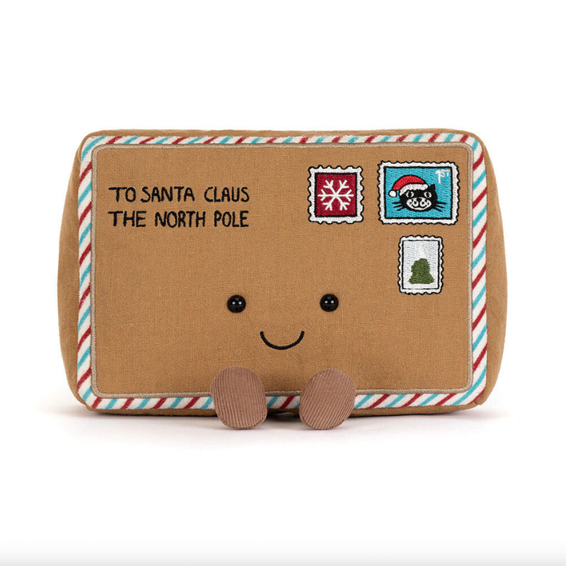 Jellycat Amuseables 聖誕老人信 15厘米 x 18厘米 x 5厘米