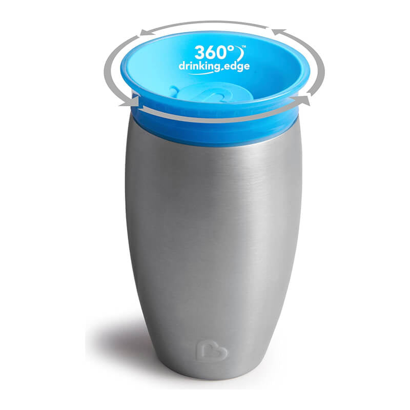 Munchkin 360° Stainless Steel Sippy Cup 10oz