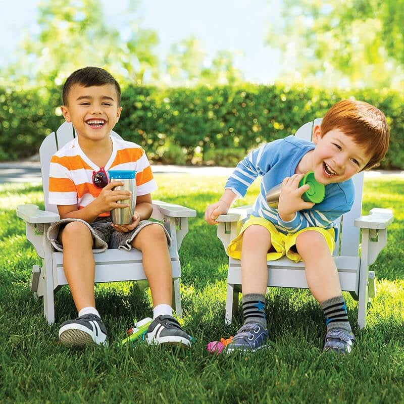 Munchkin 360°不鏽鋼吸管杯 10盎司