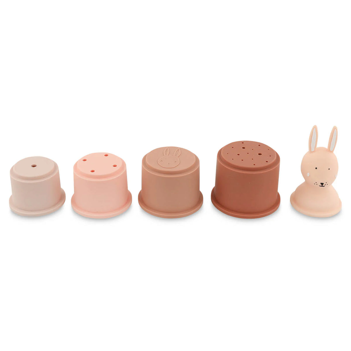 Trixie Stacking cups - 5pcs - Mrs. Rabbit