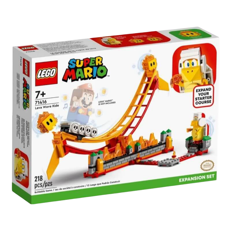 LEGO 71416 Super Mario Lava Wave Ride Expansion Set