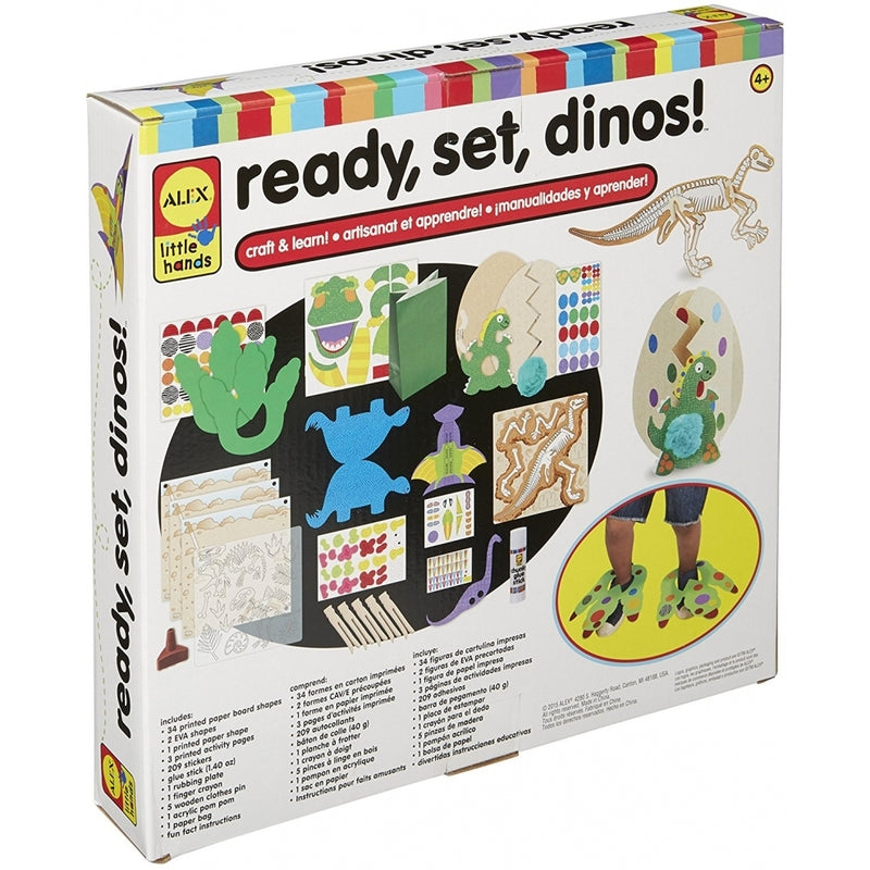 ALEX TOYS Little Hands Ready, Set, Dinos
