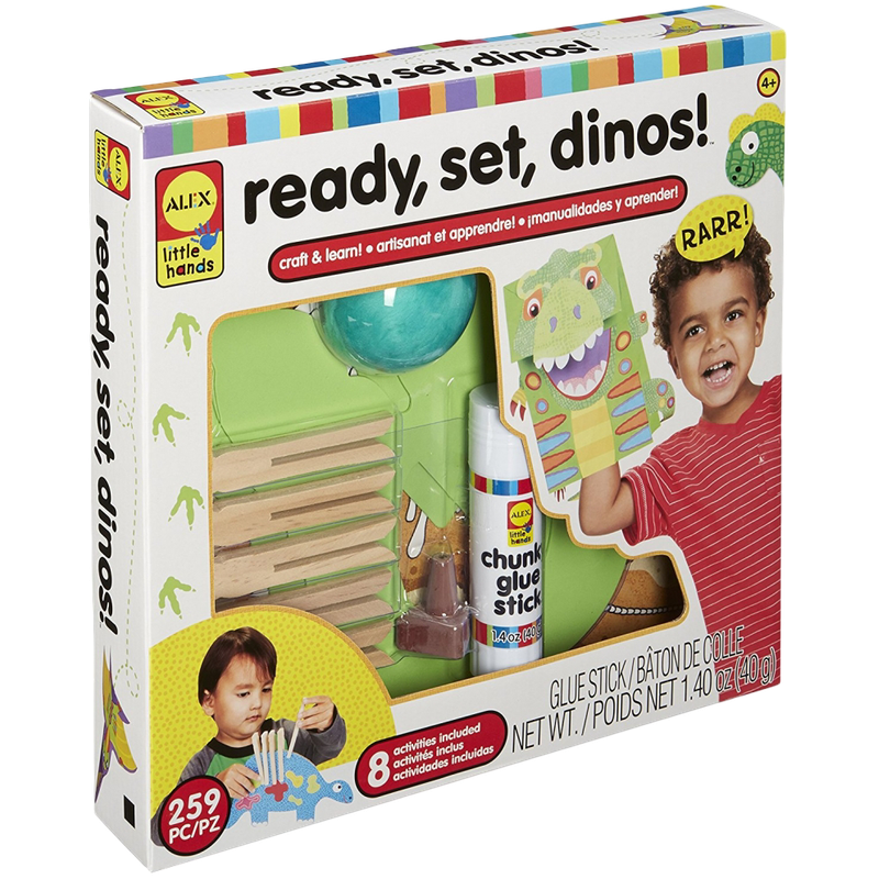 ALEX TOYS Little Hands Ready, Set, Dinos