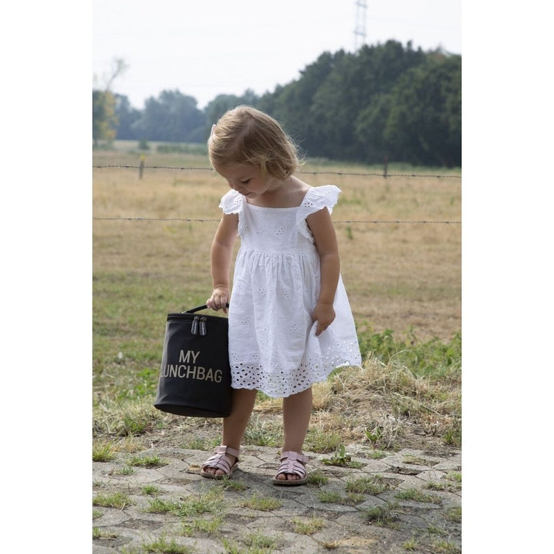 Childhome My Lunchbag with Insulation Lining - Black Gold