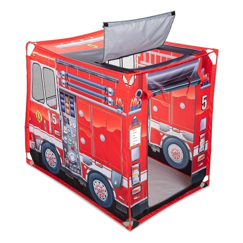 Melissa & Doug 消防車遊戲帳篷
