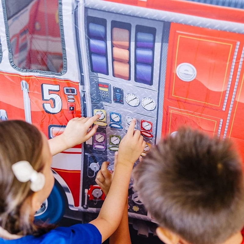 Melissa & Doug 消防車遊戲帳篷