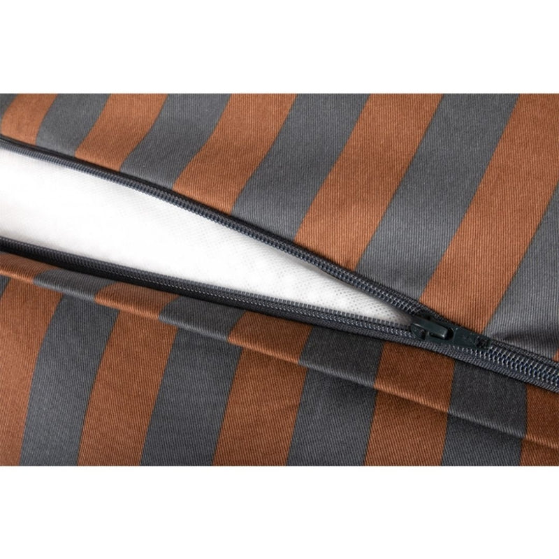 Nobodinoz Majestic Beanbag - Blue Brown Stripes