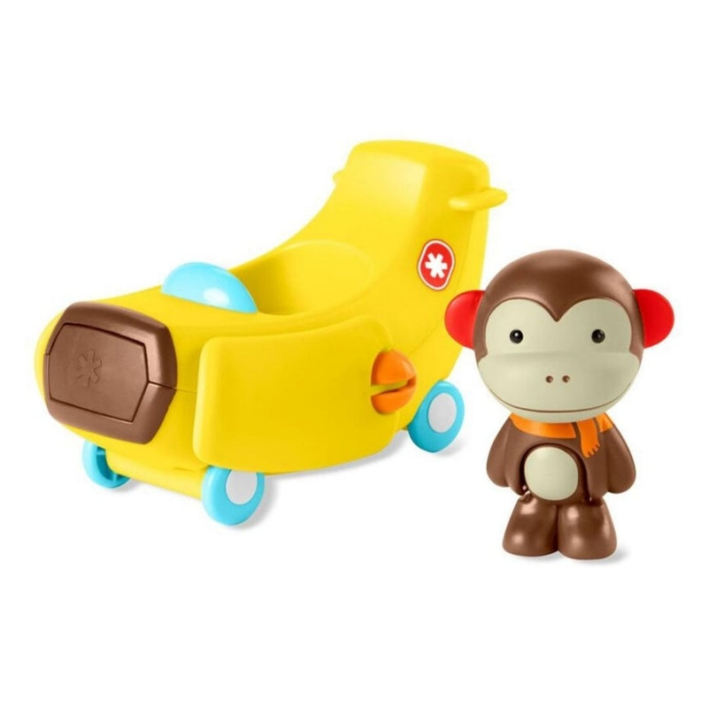 Skip Hop Monkey Zoo Peelin Out Plane Toy