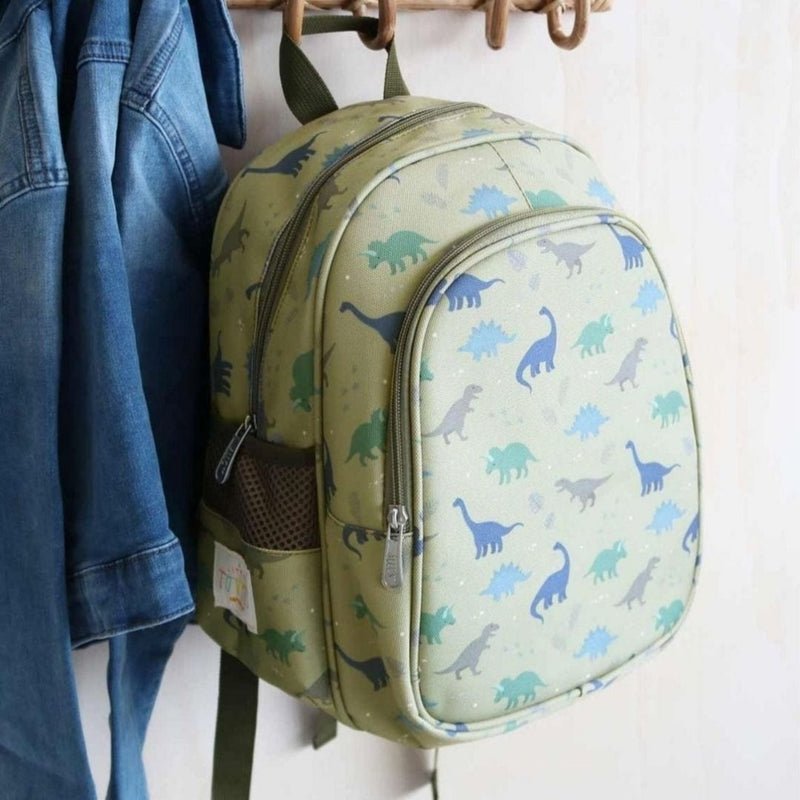 A Little Lovely Company Little Backpack - Dinosaurs