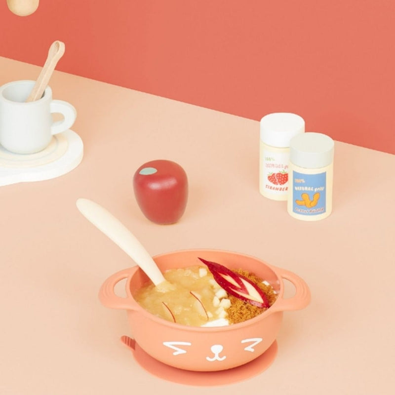 Babymoov Taste ISY 2-Piece Silicone Bowl & Spoon Weaning Set