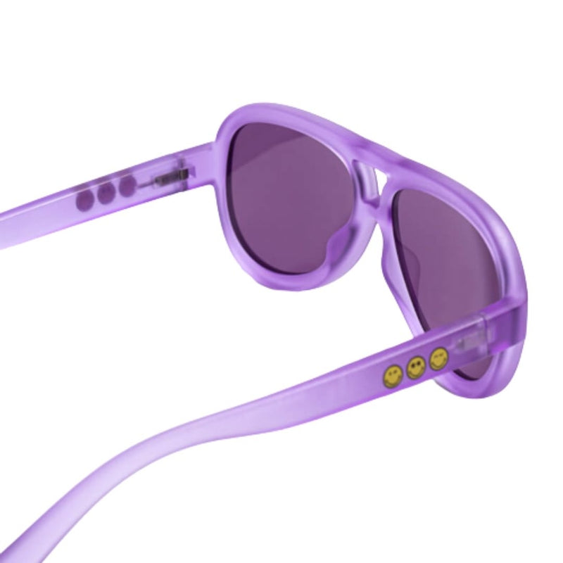 Smiley World Aviator Kids Sunglasses (3-5 yrs) - Purple / Wink