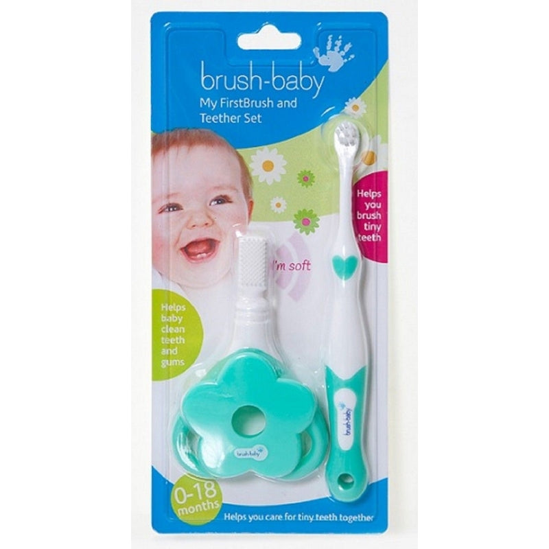 Brushbaby First Brush and Teether (0-2yrs)
