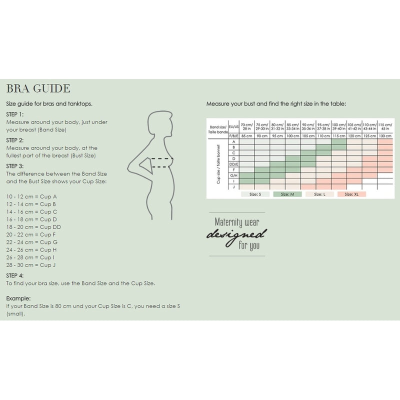 Cantaloop Nursing Bra with Foam Cups (Black)