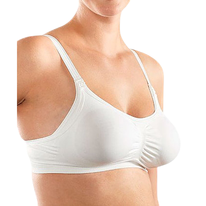 Cantaloop Nursing Bra with Foam Cups (White)