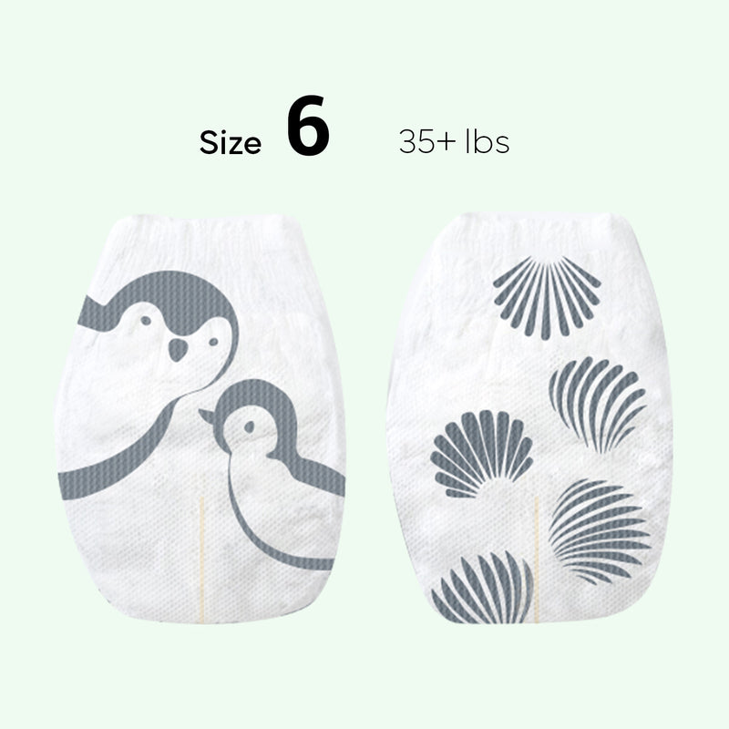 Parasol Clear+Dry Natural Diapers Size 6/XXL - 20x4pcs Parasol