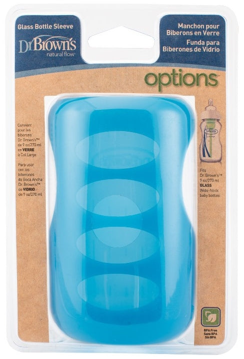 Dr Brown's Wide-Neck Glass Bottle Sleeve 9oz