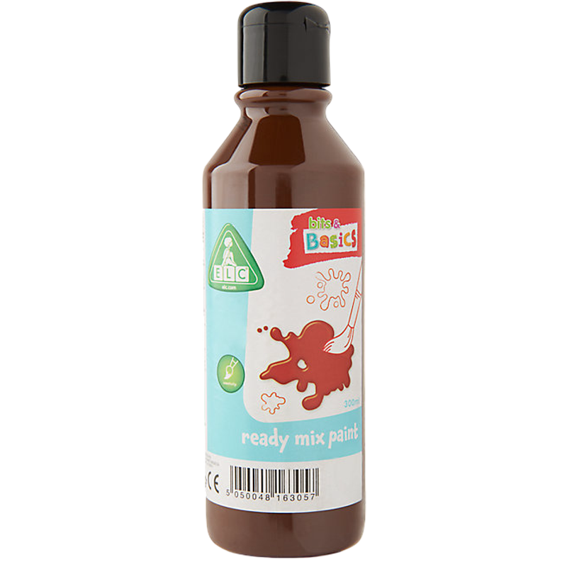 ELC Brown Ready Mix Paint 300ml