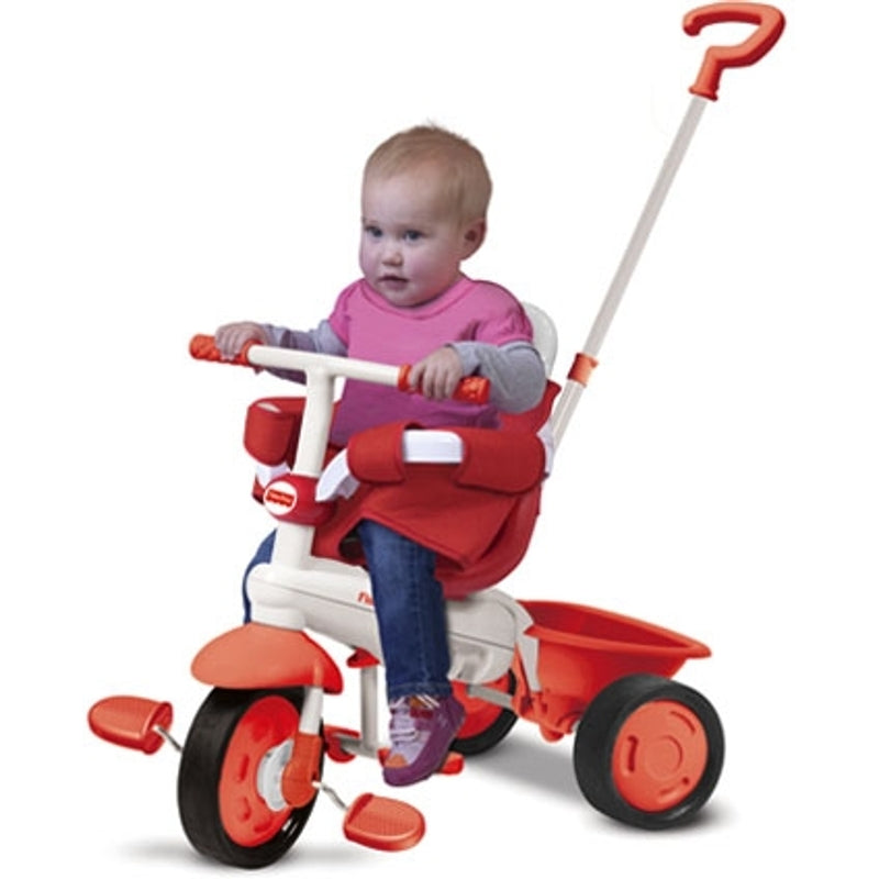 費雪牌 Fisher-Price Classic Plus 3 合 1 三輪車 - 乳牛/紅色