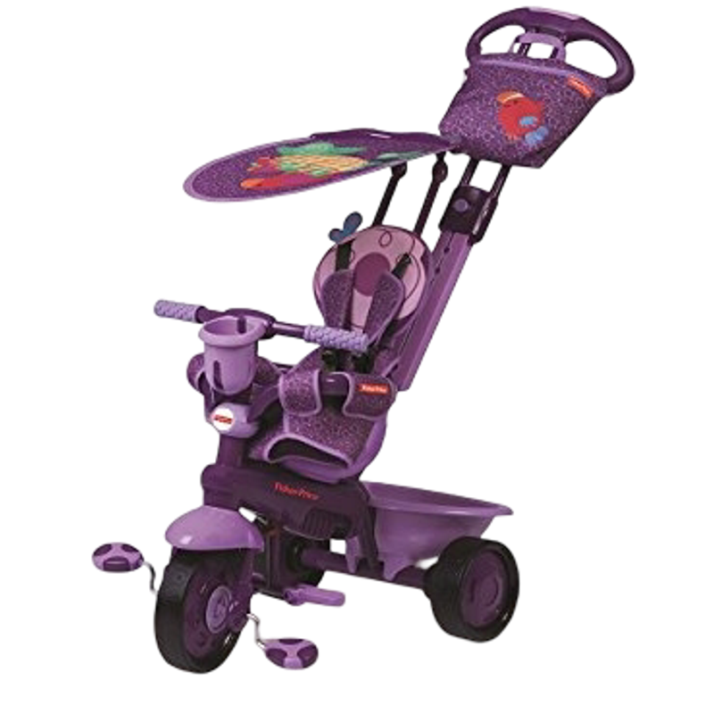 Fisher Price Royal 3 in 1 Trike - Bird/Purple