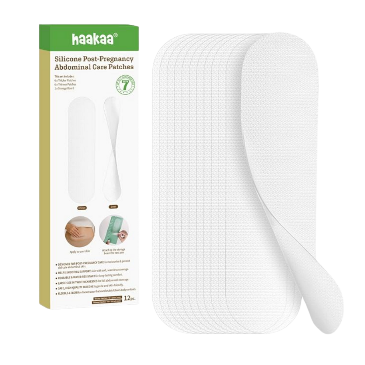 Haakaa C-section Silicone Strips - 12 Patches