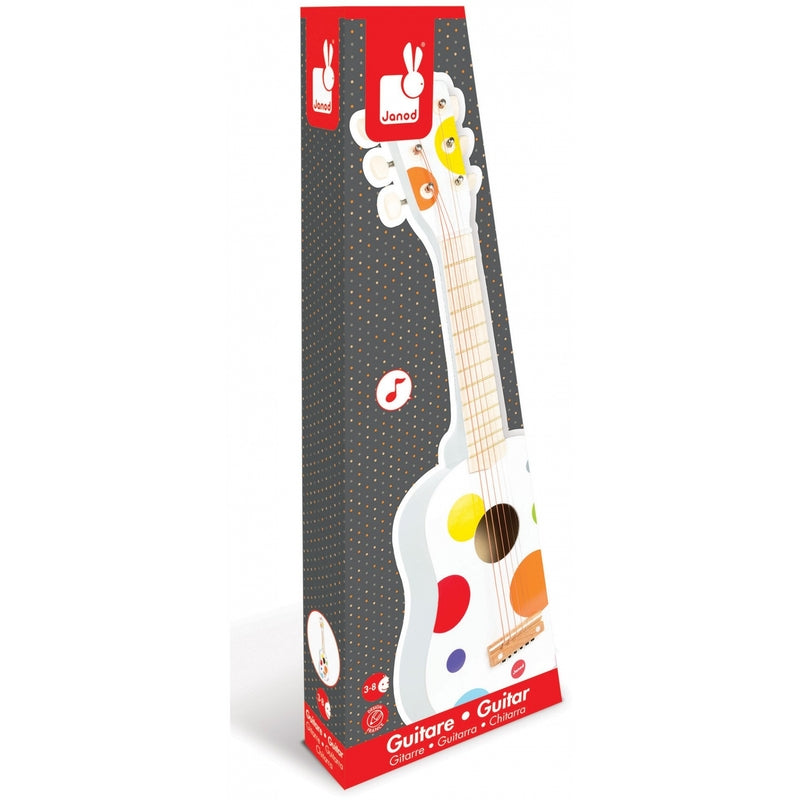 Janod Confetti Guitar White