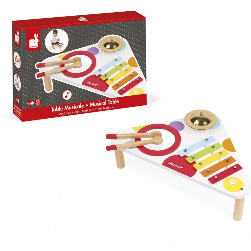 Janod Confetti Musical Table