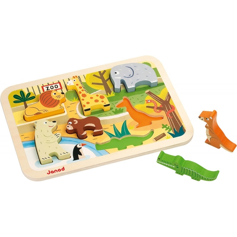Janod Zoo Chunky Puzzle
