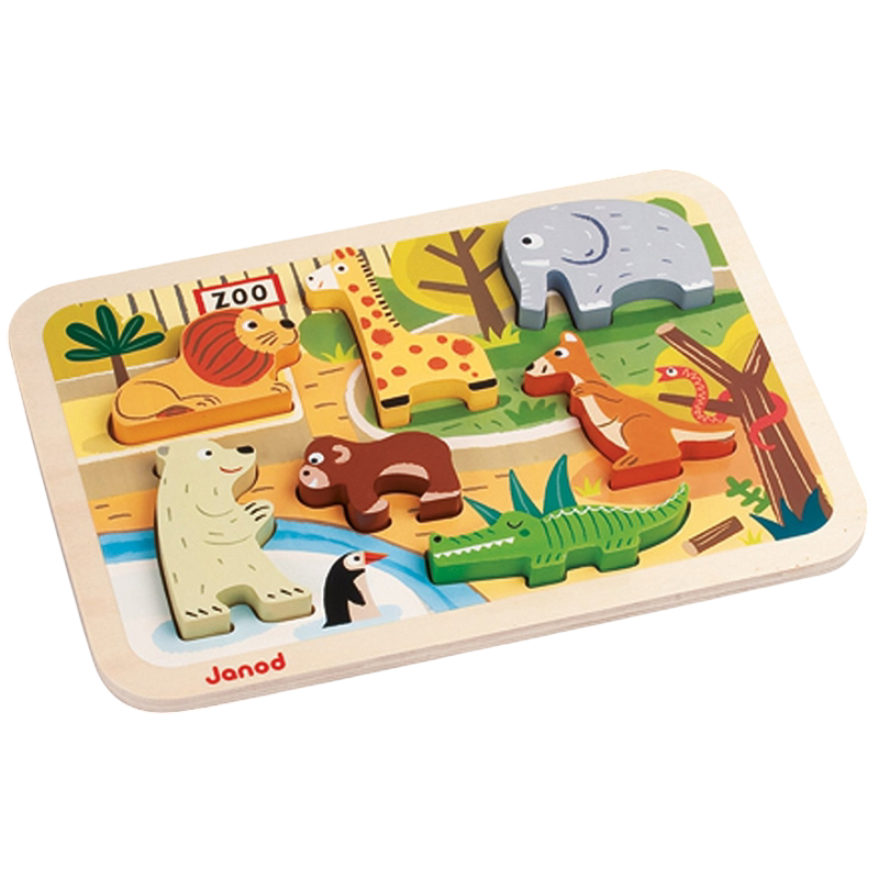 Janod Zoo Chunky Puzzle