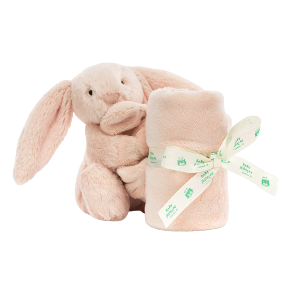 Bashful bunny Faux-fur Soother Blush 34cm
