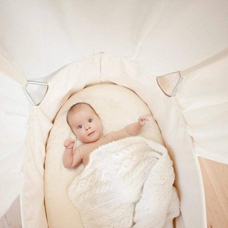 Leander Classic Cradle (incl. Mattress, Cold Foam, Ceiling Hook)