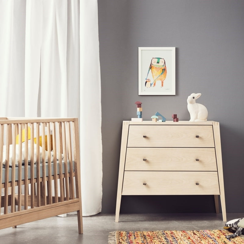 Leander Linea Dresser - Oak