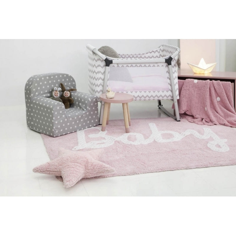 Lorena Canals Washable Cushion Star - Pink 54x54cm