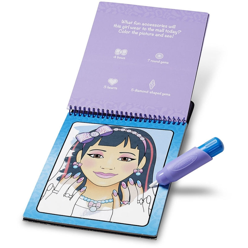 Melissa & Doug Water WOW! Water Reveal Pad - Makeup & Manicures