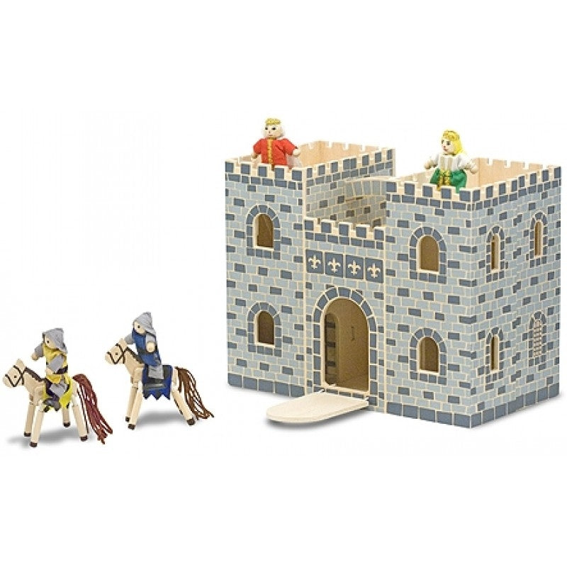 Melissa & Doug 折疊城堡